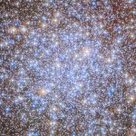 Hubble's Chandelier Cluster. NGC 6723 glitters in deep space
