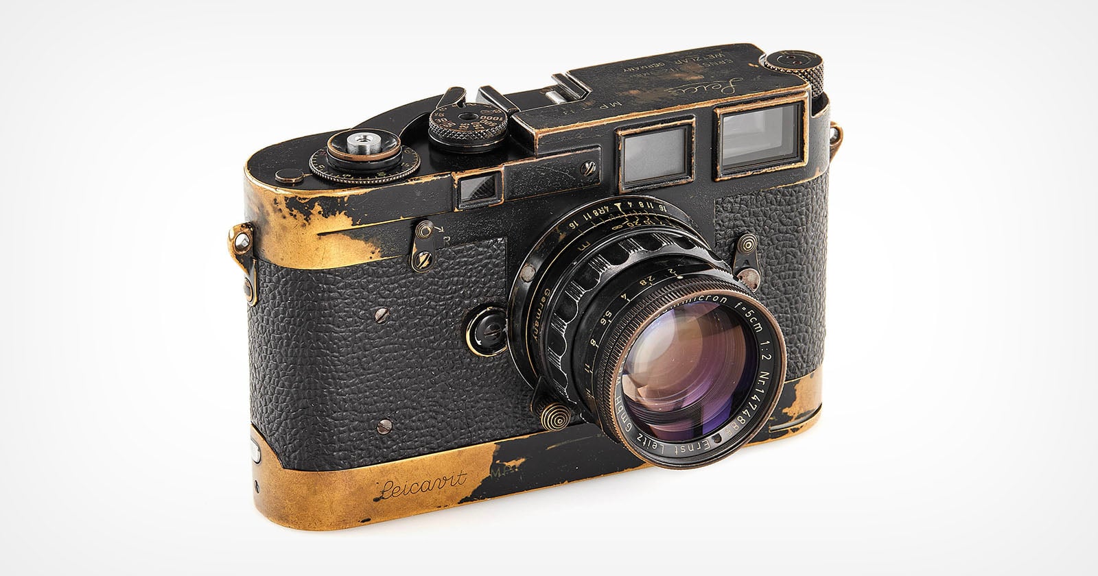 Leica MP Black Paint. A camera that fetched a small fortune