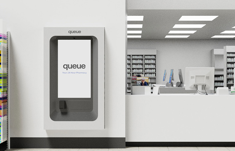 Queue Unit. The pharmacist-free machine that fills your prescription on the spot