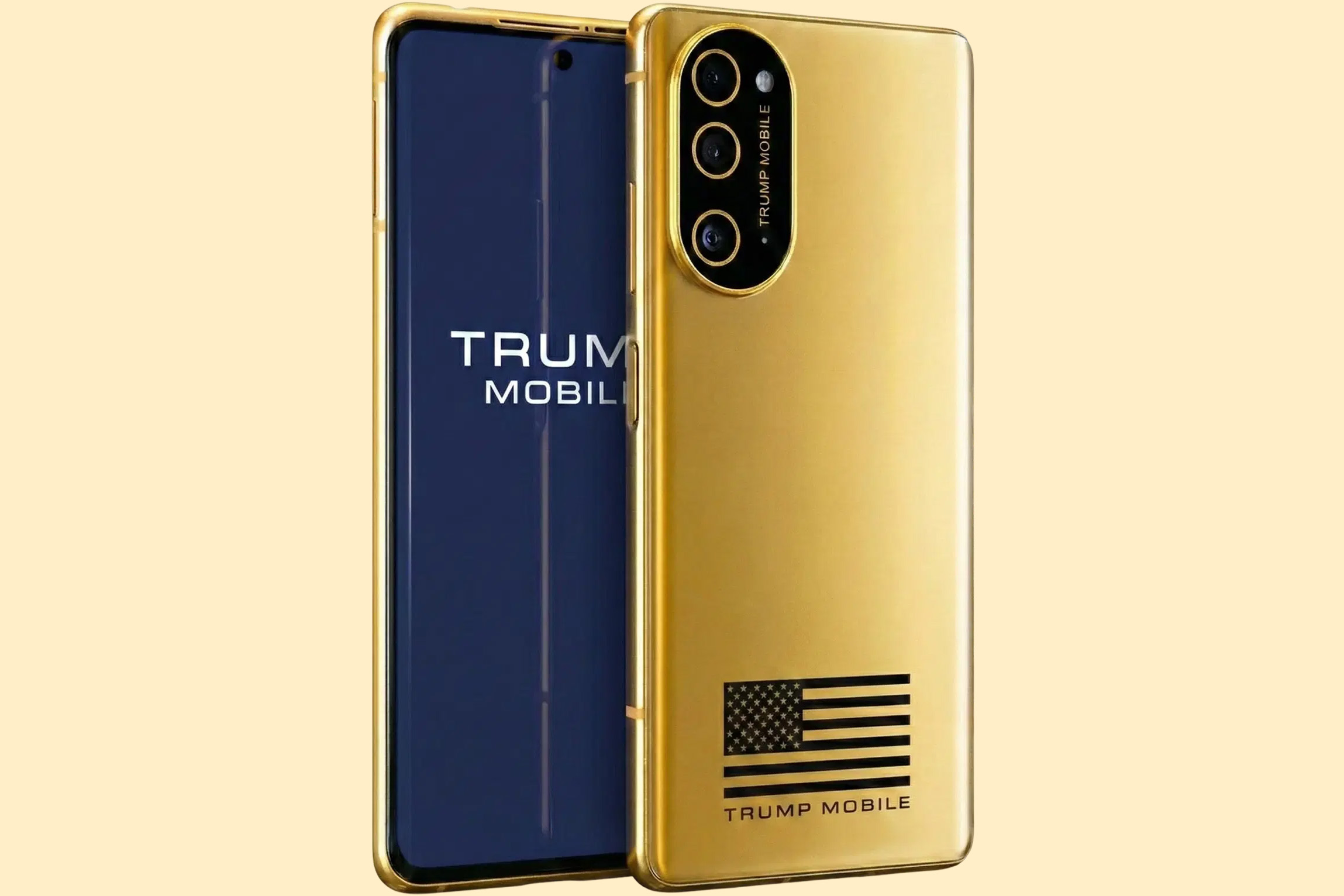 Trump Mobile T1 Phone. The much-hyped handset is still missing in action