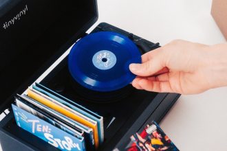 Tiny Vinyl Player. The world's smallest turntable arrives at Target