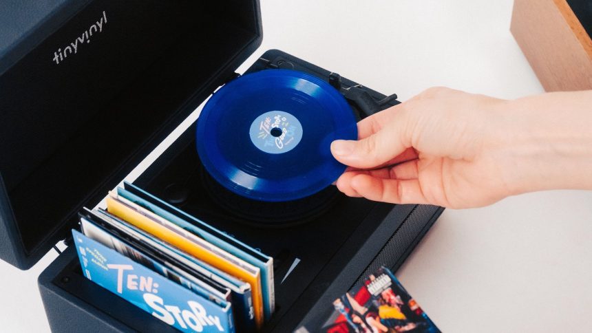 Tiny Vinyl Player. The world's smallest turntable arrives at Target