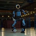 Boston Dynamics Atlas. Robots take to the pitch at the FIFA World Cup