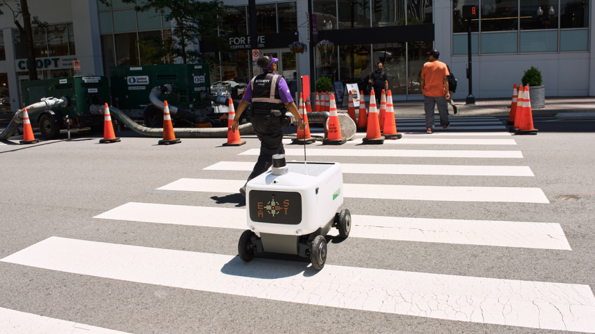 Avride Delivery Robot R3. When a cloud brain teaches machines to read a scene
