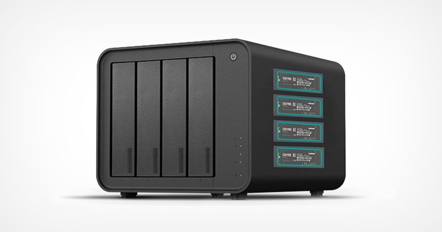 TerraMaster D8 Hybrid 2. One box, two kinds of storage