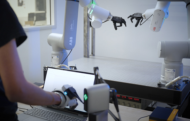 PSYONIC Ability Hand. Prosthetics data teaches robots how to grip