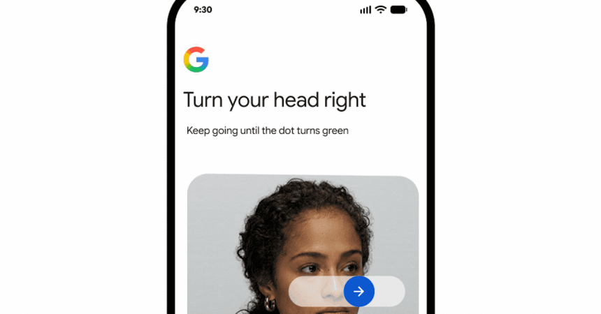 Google Selfie Sign-In. Your face becomes the spare key to your account