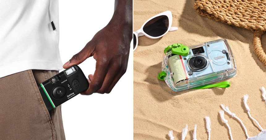 Fujifilm QuickSnap. Two new disposable cameras mark 40 years of film fun