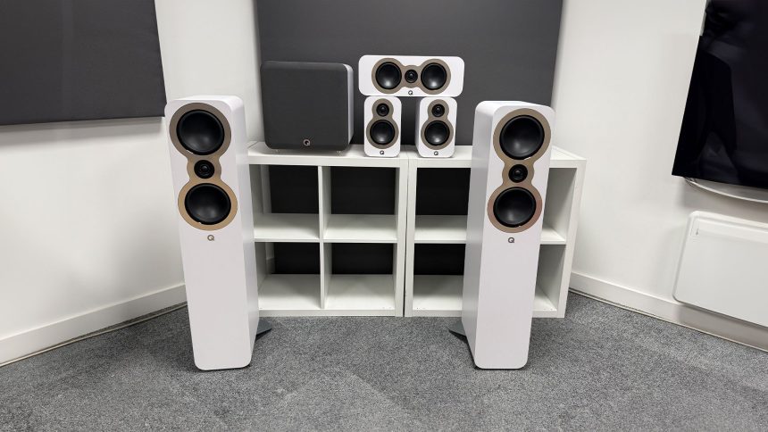 Q Acoustics 3050c 5.1 with Q SUB100. A cinema bundle that isn't quite what it seems