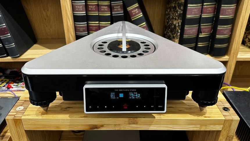 Gryphon Audio Ethos. Danish disc spinner that treats CDs like royalty