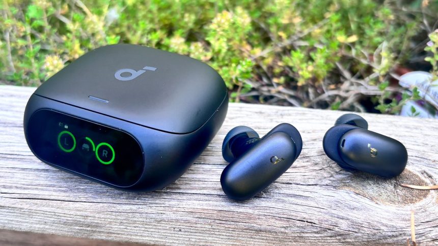 Soundcore Liberty 5 Pro. Loaded with tech, but the audio holds it back
