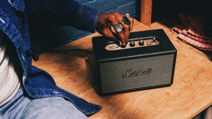 Marshall Acton IV and Stanmore IV. Amp-styled speakers get louder