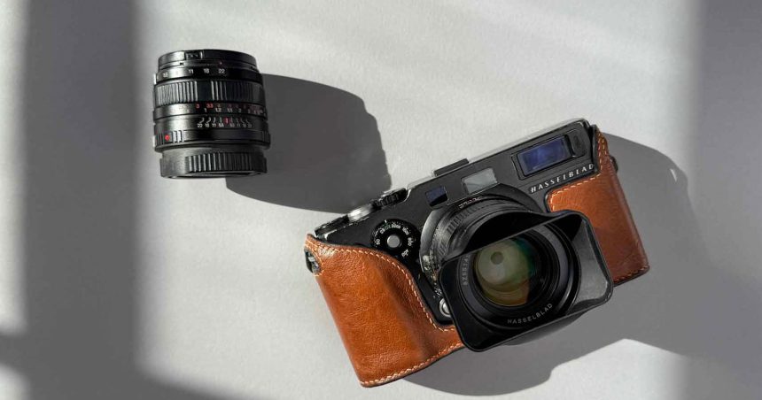 Hasselblad XPan. A slow panoramic camera meets a fast-paced running story