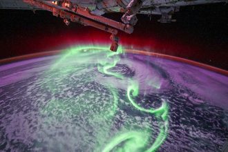 Aurora From Orbit. ESA Astronaut Sophie Adenot Films Earth's Light Show