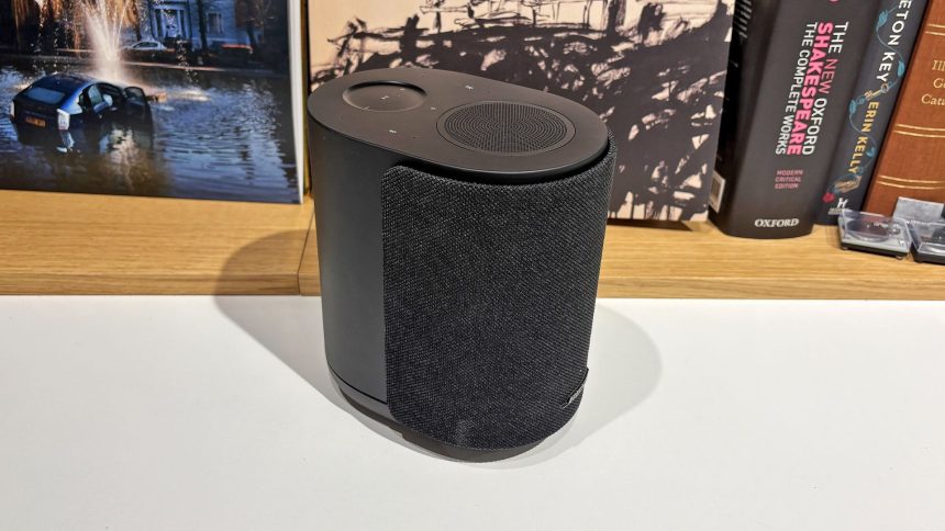 Bose Lifestyle Ultra Speaker. A polished puzzle in a crowded room