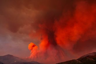 Terra Flamma. The photographer who turns wildfire into his softbox