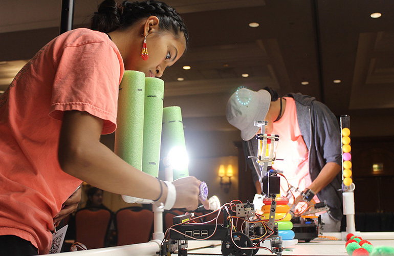 Botball. The classroom robotics league where students run the show