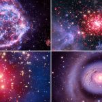 Chandra X-ray Observatory. Four cosmic portraits for America's 250th birthday