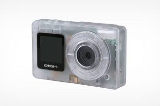 DIGI+ DGP-DCM01. A see-through camera that puts your face front and center