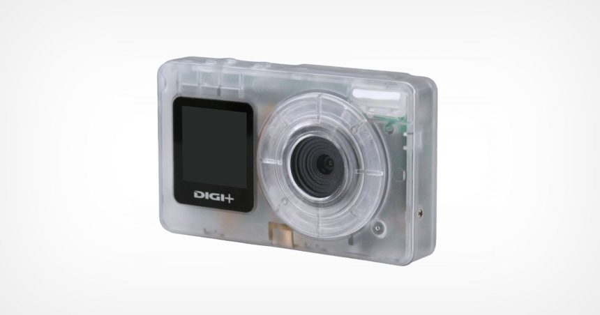 DIGI+ DGP-DCM01. A see-through camera that puts your face front and center