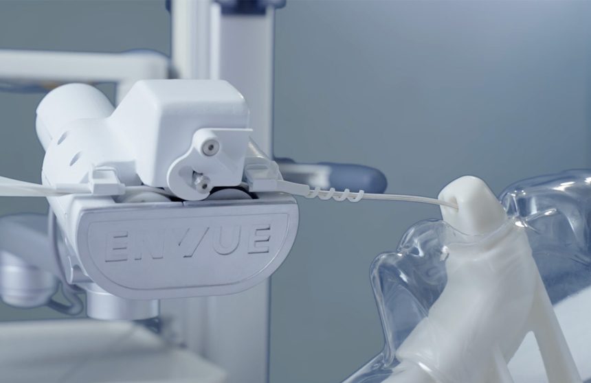 ENvue Drive. A robot for feeding tubes that lets doctors keep the wheel