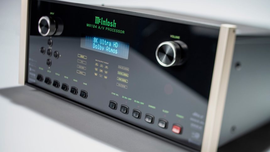 McIntosh MX124. The 13.4-channel command center for a serious home cinema