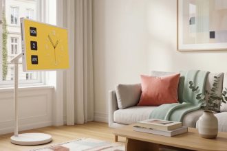 LG StanbyME 2 Max. The rollaway 4K screen that follows you room to room