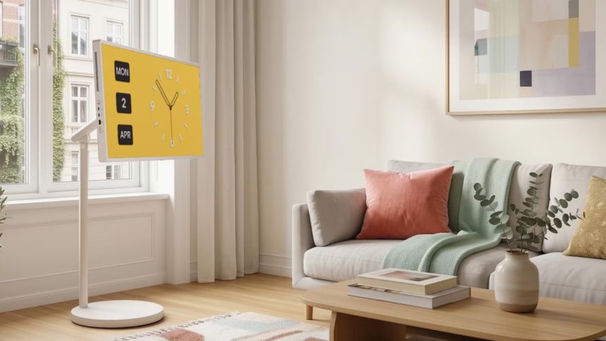 LG StanbyME 2 Max. The rollaway 4K screen that follows you room to room