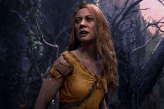 God of War Laufey. A disc-shaped clue points to a 2027 window