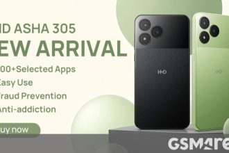 HMD Asha 305 Lite. The feature phone grows up but keeps its swappable battery
