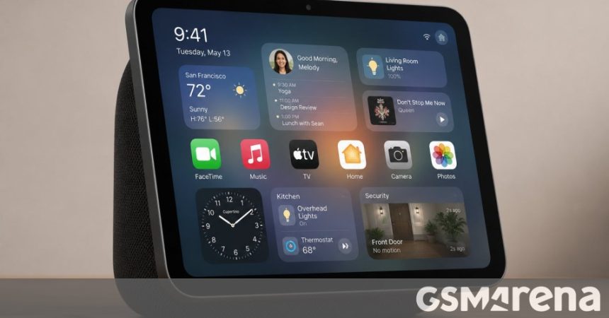 Apple Home Hub. A HomePod with a face and Siri's new brain