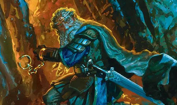 MTG The Hobbit. Orcrist and the Eagle of the Great Shelf take flight