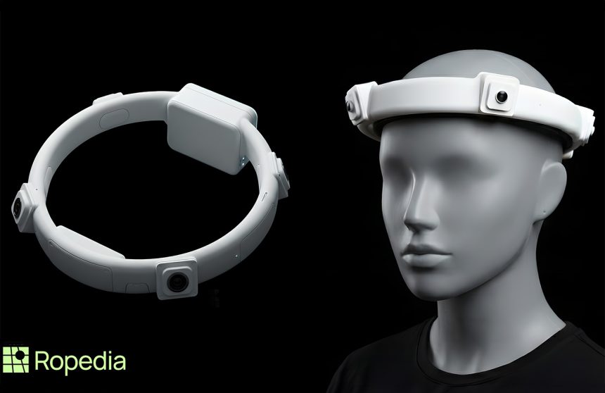 Ropedia HOMIE. The headset teaching robots to see the world like we do