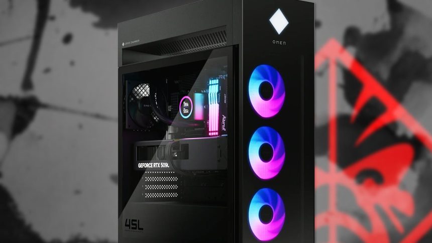 HP OMEN 45L. Flagship RTX 5070 Ti rig crashes to US$1,999