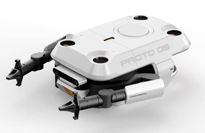 Icarus Robotics JOY. The free-flying ISS helper gets space-grade batteries
