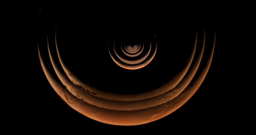 NASA Psyche. A month of Mars condensed into one mind-bending timelapse