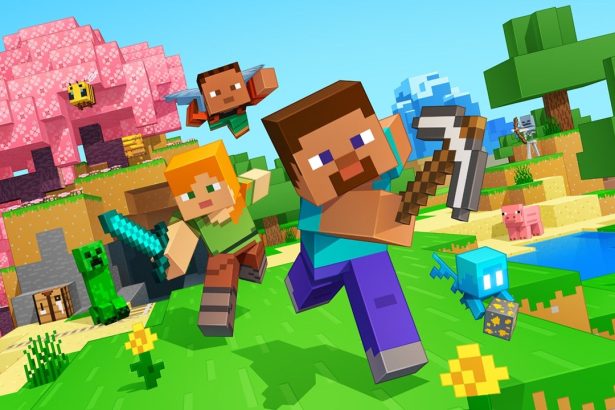 Minecraft. The block-building sandbox finally lets you sit down