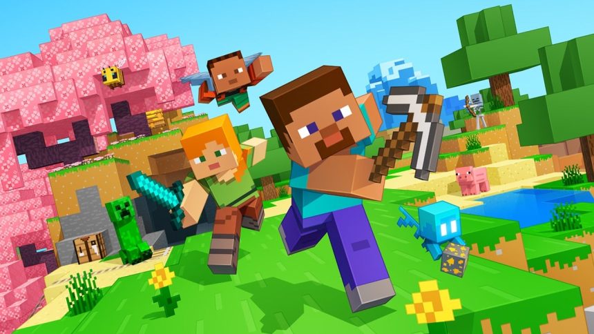 Minecraft. The block-building sandbox finally lets you sit down