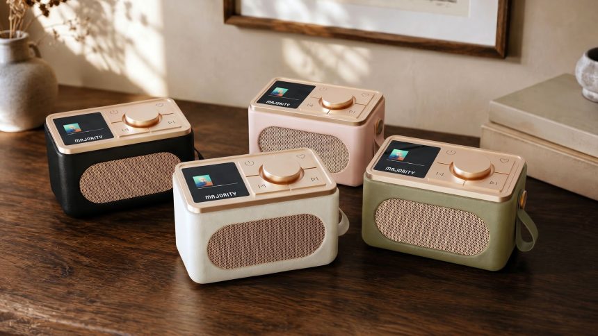Majority Mini Shelford. The pint-sized DAB radio that finally ditches disposable batteries