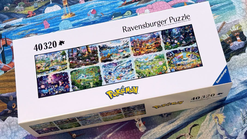 Ravensburger Pokemon Celebration Journey. A 22-foot test of your sanity
