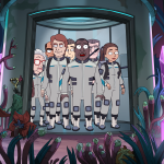 President Curtis. Rick and Morty's first spinoff swaps the multiverse for the Oval Office