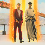 Star Trek IV The Voyage Home. Kirk and Spock beam back to UK cinemas