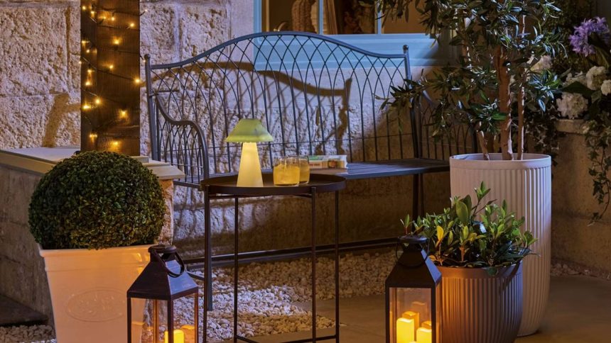 Aldi Outdoor Table Lamp Assortment. Sunshine-powered garden glow for under a fiver