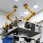 Northrop Grumman MRV. The orbital mechanic with two robotic arms