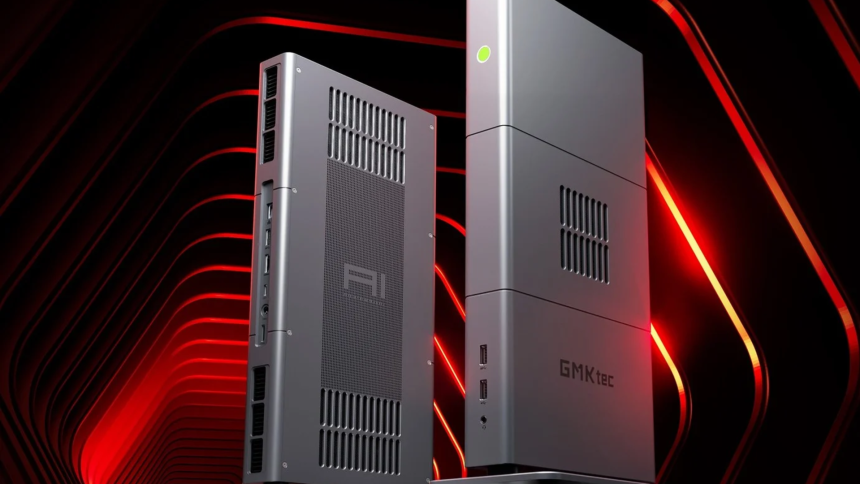 GMKtec EVO-X3. The mini PC that dresses up as a graphics card