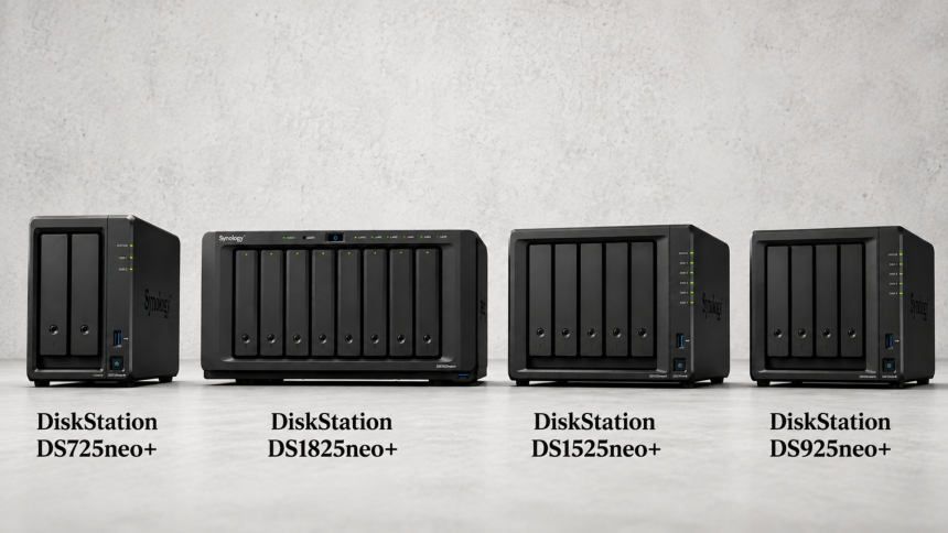 Synology DiskStation neo+. Four new NAS boxes aim for the value sweet spot