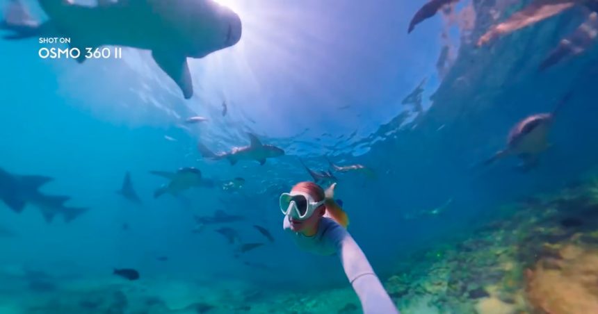 DJI Osmo 360 II. The 360-degree sequel shows its hand with real footage
