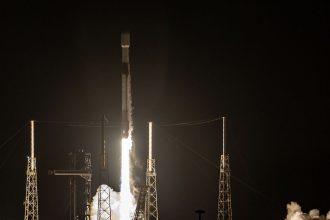 SpaceX Falcon 9 Upper Stage. A dead rocket is about to bomb the Moon