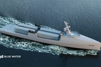 Blue Water Autonomy Liberty Class. The Navy's new robotic ocean cartographers