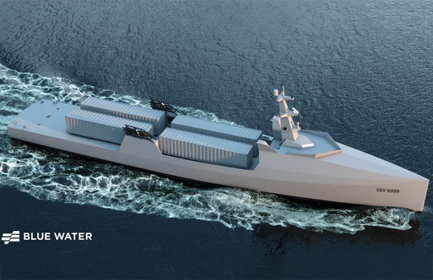 Blue Water Autonomy Liberty Class. The Navy's new robotic ocean cartographers